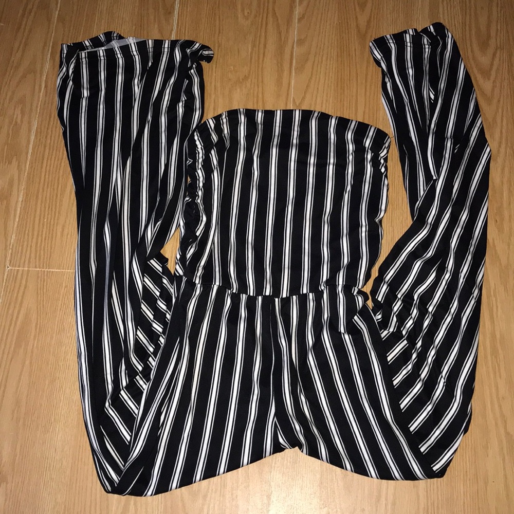 Strapless jumpsuit